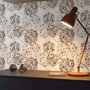 Ver imagem 2 de Papel de Parede Granilite Geométricos Coloridos e Dourado-60x300cm