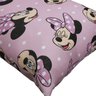 Fronha Portallar Malha Disney Estampada Big Minnie 48cmx68cm Rosa - 3