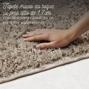 Ver imagem 3 de Tapete Sala Dubai Trigo Art 36 Antiderrapante:2,00x2,50