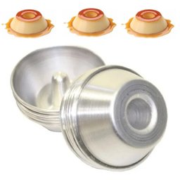 Kit 24 Mini Formas De Bolo Vovó Vulcão Furo No Meio Pudim Cor:Prateado - 1