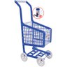 Brinquedos De Meninas Carrinho De Compras Supermercado Brinquedo Infantil Plástico Resistente - Azul - 1
