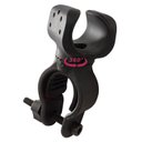 Ver imagem 1 de Suporte De Lanterna Bike Farol Luz Led Bicicleta Universal Para Guidão Gira 360° Ciclismo
