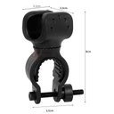 Ver imagem 3 de Suporte De Lanterna Bike Farol Luz Led Bicicleta Universal Para Guidão Gira 360° Ciclismo