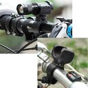 Ver mais imagens de Suporte De Lanterna Bike Farol Luz Led Bicicleta Universal Para Guidão Gira 360° Ciclismo
