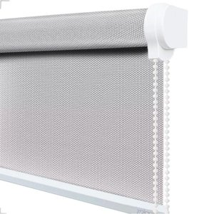 Persiana Rolo Screen 3% Cinza - 2,20m X 1,70m