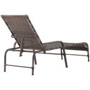 Ver imagem 3 de Kit Espreguiçadeiras Catar com Pintura Mesa Alumínio Trama