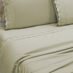 Jogo Cama Queen Angely Bordado Inglês 4 Pçs Fend - 3