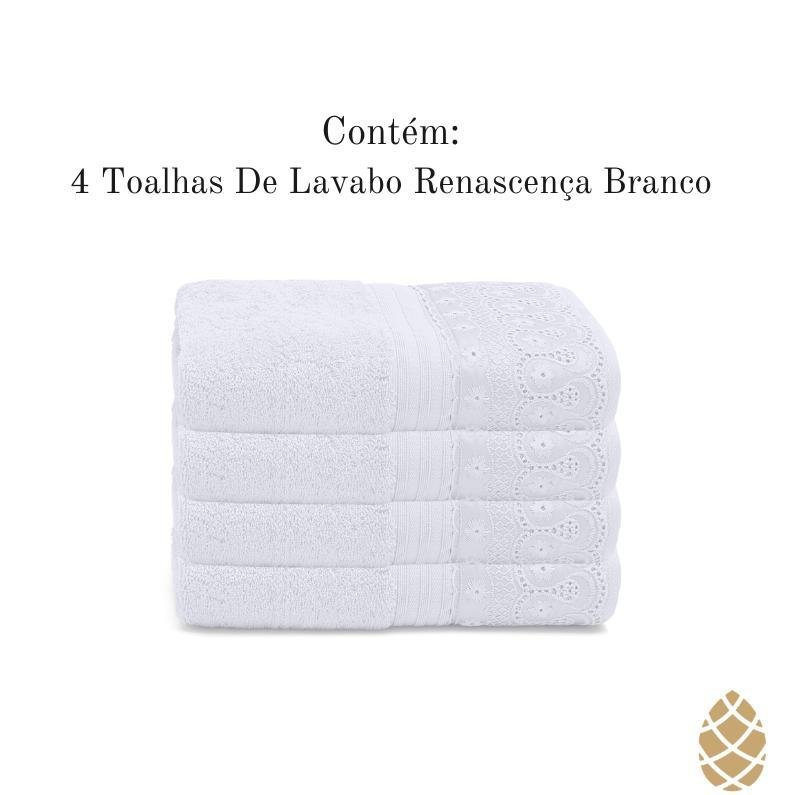 Kit Toalha de Mão Renascença Fio Egípcio Buettner 4pç Lavabo - 3