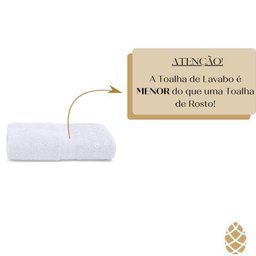 Kit Toalha de Mão Renascença Fio Egípcio Buettner 4pç Lavabo - 4