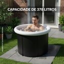 Ver imagem 5 de Banheira Piscina Imersão Gelo Crioterapia Recovery Muscular Inflável 378l Importway Iwpi004