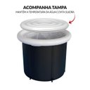 Ver imagem 4 de Banheira Piscina Imersão Gelo Crioterapia Recovery Muscular Inflável 378l Importway Iwpi004