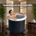 Ver imagem 3 de Banheira Piscina Imersão Gelo Crioterapia Recovery Muscular Inflável 378l Importway Iwpi004