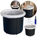 Ver imagem 7 de Banheira Piscina Imersão Gelo Crioterapia Recovery Muscular Inflável 378l Importway Iwpi004