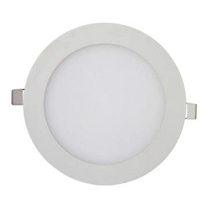 Kit 4 Painéis De Led Embutir 12w Redondo Branco Frio Bivolt