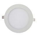 Ver imagem 1 de Kit 4 Painéis De Led Embutir 12w Redondo Branco Frio Bivolt