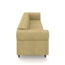 Ver imagem 7 de Sofá Living Sala de Estar Stanford Chesterfield 3 Lugares 260cm Pés de Madeira Couro Bege G58 - Gran