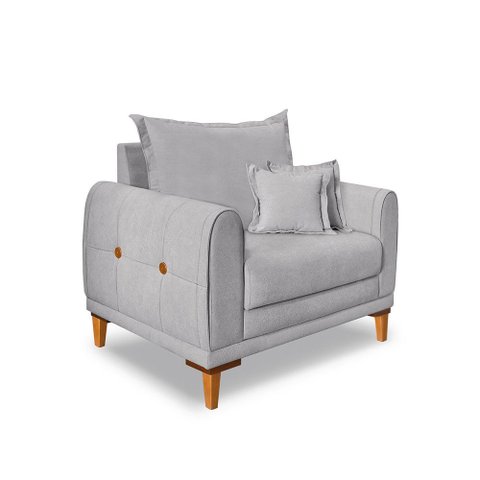 Poltrona Logan Boucle - Lucadi Home