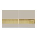 Ver imagem 7 de Armário Aéreo Madesa Glamy 120 Cm 2 Portas com Vidro - Branco/crema