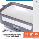 Ver imagem 6 de Berço Infantil Moisés Portátil Balanço Co-sleeper Bed com Mosquiteiro Dobrável para Bebê Conforto Aj