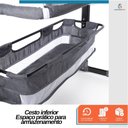 Ver mais imagens de Berço Infantil Moisés Portátil Balanço Co-sleeper Bed com Mosquiteiro Dobrável para Bebê Conforto Aj