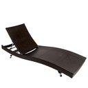 Ver imagem 1 de Espreguiçadeira em Alumínio com 6 Regulagens Preta