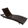 Espreguiçadeira em Alumínio com 6 Regulagens Preta - 1