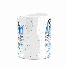 Caneca Funny Signos - Sou de Aquário - 325ml Branca - 3