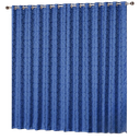 Ver imagem 1 de Cortina Jacquard 4,00x2,70 Para Trilho Suíço:Azul