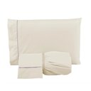 Ver imagem 2 de Jogo de Lençol Cama Casal 400 Fios Ponto Palito 3 Peças Casal