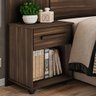 Cabeceira Cama Box Casal Extensível Com Espelho Jade G03 Café - Mpozenato - 3