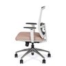 Cadeira Marelli Profit 1602 Areia e Estrutura Branca com Base Polida - 3