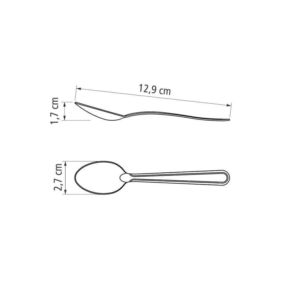 12 Colheres de Chá Búzios em Aço Inox Ccibag - Tramontina - 4