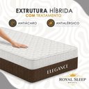Ver imagem 6 de Cama Box Solteiro Elegance Pillow Top Molas Ensacadas Suede Cinza Royal