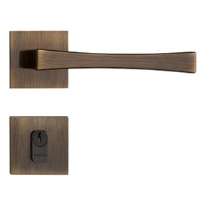 Fechadura Porta Externa Pado Vivaldi Antique Bronze Oxi 55mm