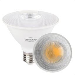 Kit 10 Lâmpada Led Par 30 9,8w E27 Bivolt Blumenau 2700k Quente - 1