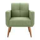 Ver imagem 3 de Poltrona Decorativa Juan Boucle Oliva