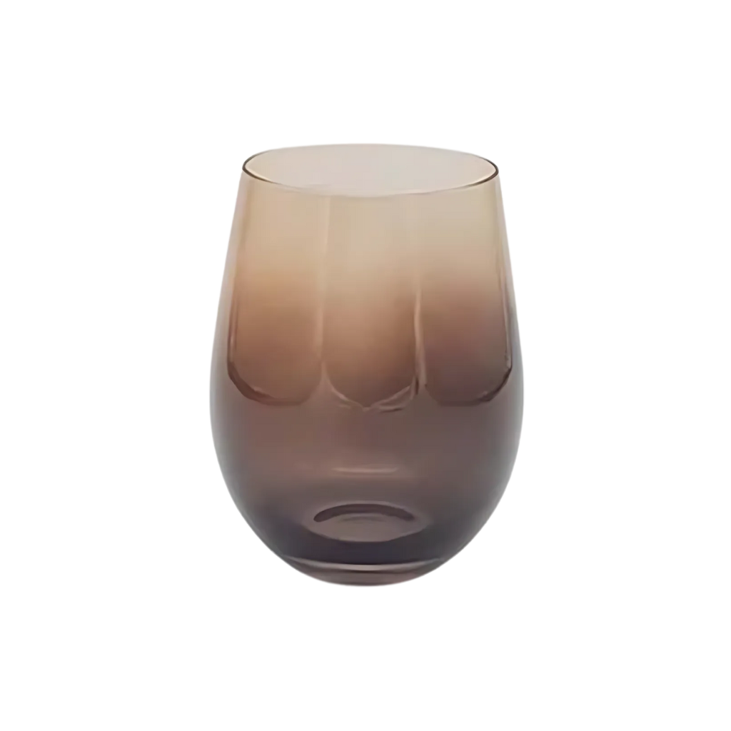 Jogo de Copos em Cristal Ecológico Burano com 4 Peças 540ml L'hermitage Mocaccino - 1