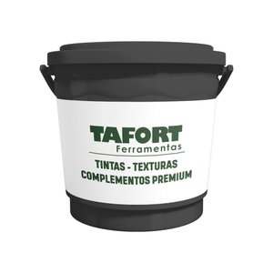 Tinta Piso Fosco Preto Base Água 3,6L - TAFORT