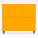 Ver imagem 5 de Cabeceira Classic Casal 140cm para Quarto Cama Decorativa Moderna Elegante Suede Mostarda