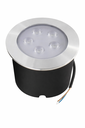 Ver imagem 4 de Kit 3 Spots Led Balizador Chão Piso 5w Embutir Branco Quente 3000k