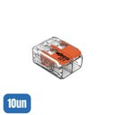Ver imagem 1 de 10 Conectores Automáticos até 6,0mm 2 Polos 41a 221-612 - Wago