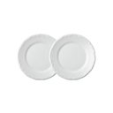 Ver imagem 1 de Jogo 2 Pratos Rasos Pomerode Brancos 25,6 Cm Porcelana Schmidt