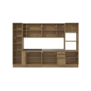 Ver imagem 3 de Cozinha Modulada Celeste Kappesberg 100% Mdf Nogueira 340cm