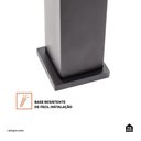 Ver imagem 7 de Torneira para Banheiro Misturador Monocomando Purangi Alta Pingoo.casa - Preto