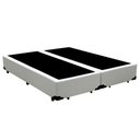 Ver imagem 1 de Box King Bipartido Sintético Mega Cama Branco 192x203x42