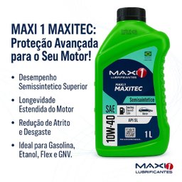 Óleo Lubrificante 10w40 Semissintético Api Sl Flex - 3