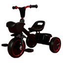 Ver imagem 3 de Triciclo Infantil Colli Kim Preto Fosco com Cestinha Aro 12 com Pedal Andador Bebê 2+ Anos Bicicleta