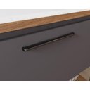 Ver imagem 7 de Armário Gabinete Banheiro 80cm Mdf com Espelheira 1 Porta Titanium