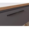 Armário Gabinete Banheiro 80cm Mdf com Espelheira 1 Porta Titanium - 7