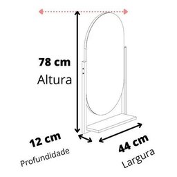 Armário Gabinete Banheiro 80cm Mdf com Espelheira 1 Porta Titanium - 6